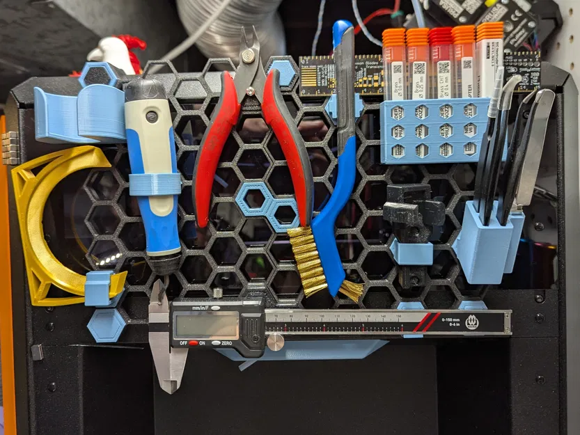 Prusa CORE One Honeycomb Wall (HSW) – Vách tổ ong gắn hông máy - Image 4