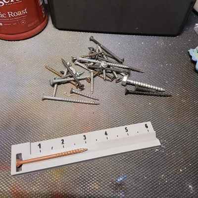 Thước đo phân loại vít và bu lông (Screw and Bolt Ruler)