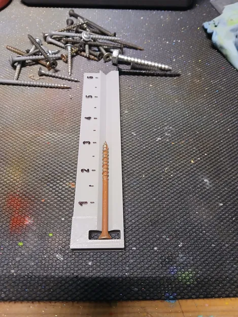 Thước đo phân loại vít và bu lông (Screw and Bolt Ruler) - Image 3