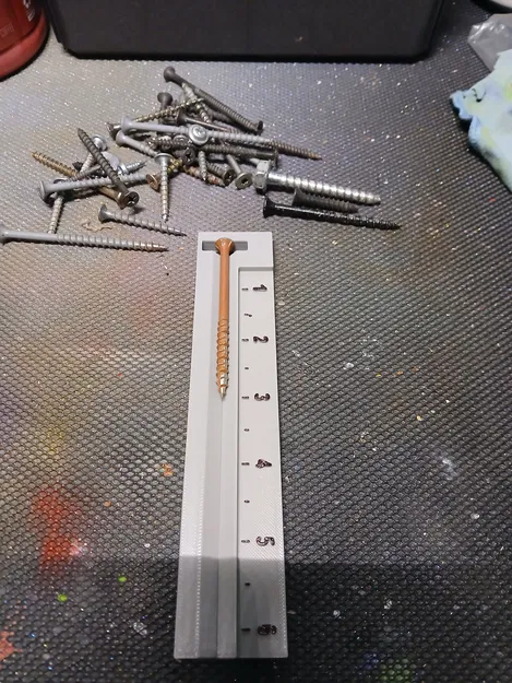 Thước đo phân loại vít và bu lông (Screw and Bolt Ruler) - Image 4