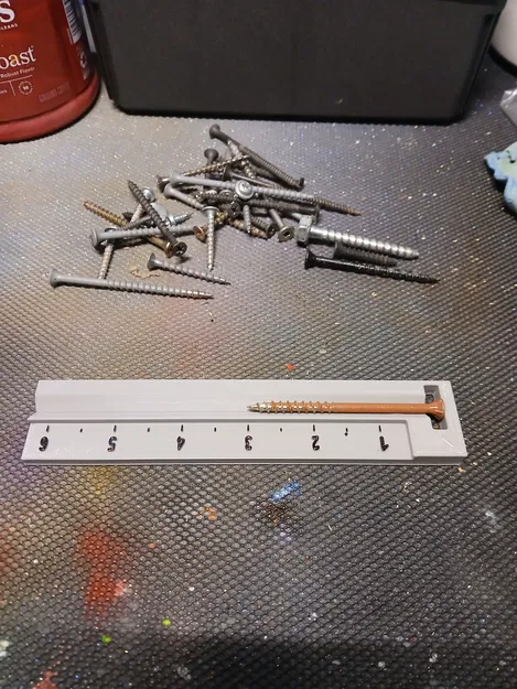 Thước đo phân loại vít và bu lông (Screw and Bolt Ruler) - Image 5