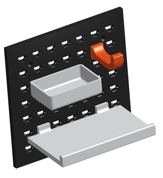 Bộ treo tường Modular Slide-Lock (Core Starter Set) - Khóa chắc, Zero Wobble! - Image 1