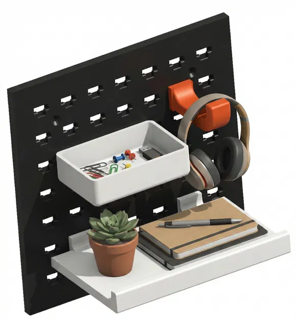 Bộ treo tường Modular Slide-Lock (Core Starter Set) - Khóa chắc, Zero Wobble! - Image 2