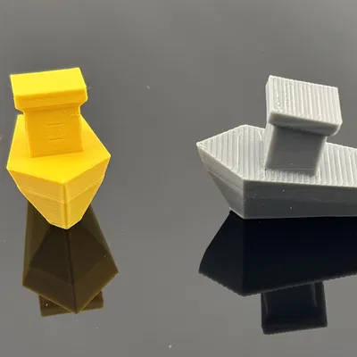Thuyền Đồ Chơi Mini Low Poly kiểu Benchy Prototype