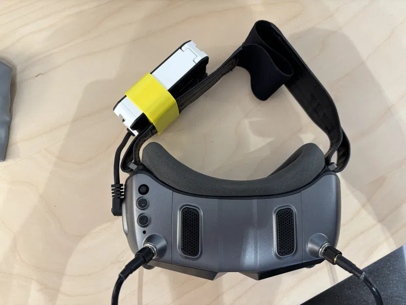 Ngàm gắn hộp pin Fat Shark cho Walksnail Goggles X - Image 1