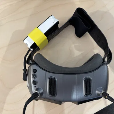 Ngàm gắn hộp pin Fat Shark cho Walksnail Goggles X