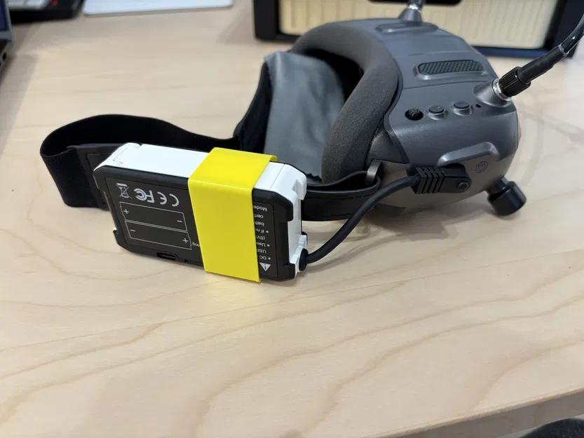 Ngàm gắn hộp pin Fat Shark cho Walksnail Goggles X - Image 2