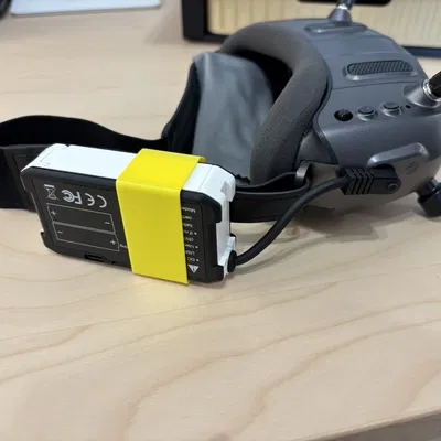 Ngàm gắn hộp pin Fat Shark cho Walksnail Goggles X