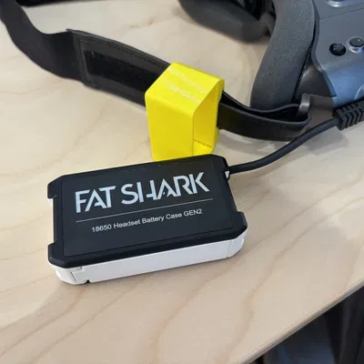 Ngàm gắn hộp pin Fat Shark cho Walksnail Goggles X