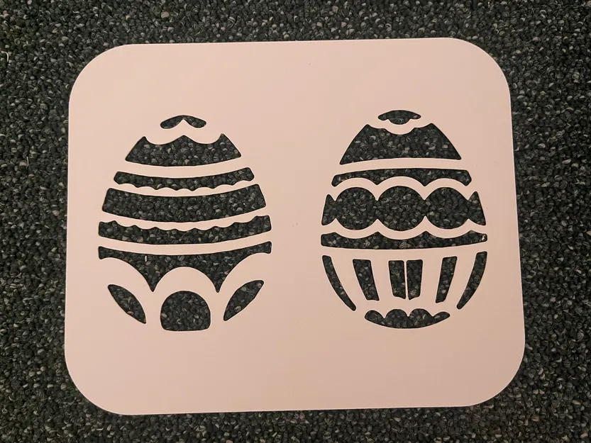 Bộ Mẫu Stencil Lễ Phục Sinh (dùng với mút, cọ hoặc airbrush) - Image 1