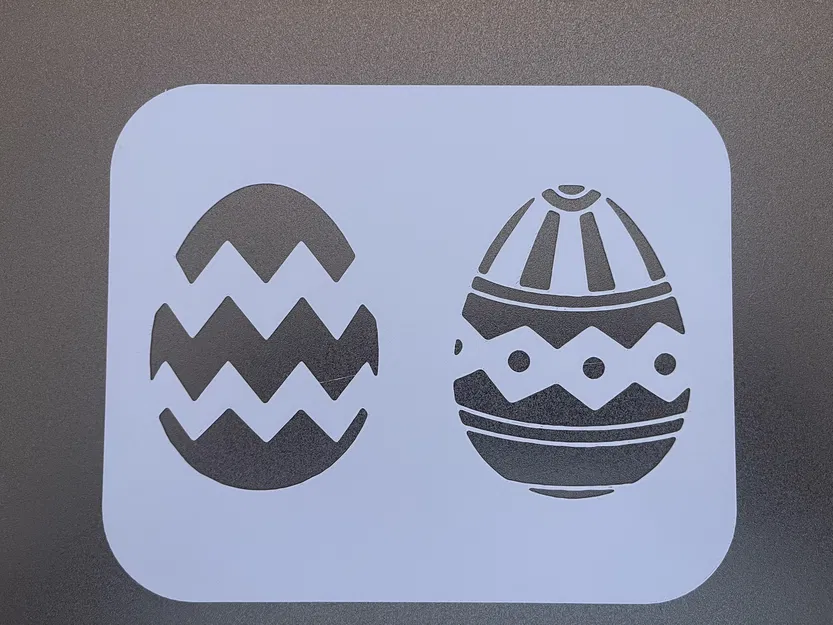 Bộ Mẫu Stencil Lễ Phục Sinh (dùng với mút, cọ hoặc airbrush) - Image 8