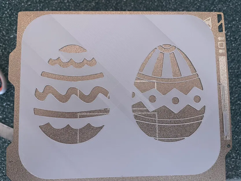 Bộ Mẫu Stencil Lễ Phục Sinh (dùng với mút, cọ hoặc airbrush) - Image 9