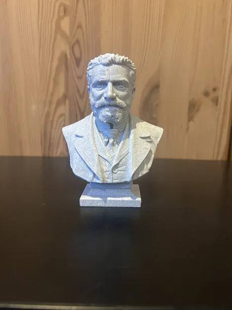 Auguste Marie Joseph Jean Léon Jaurès — Tượng bán thân - Image 2