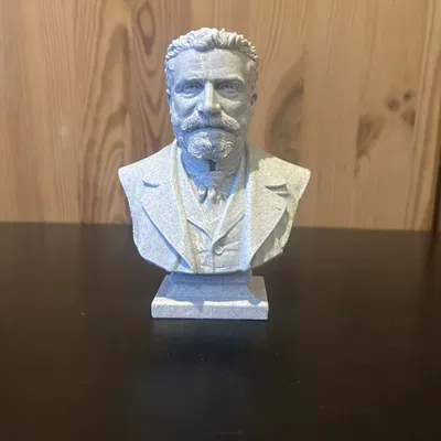 Auguste Marie Joseph Jean Léon Jaurès — Tượng bán thân