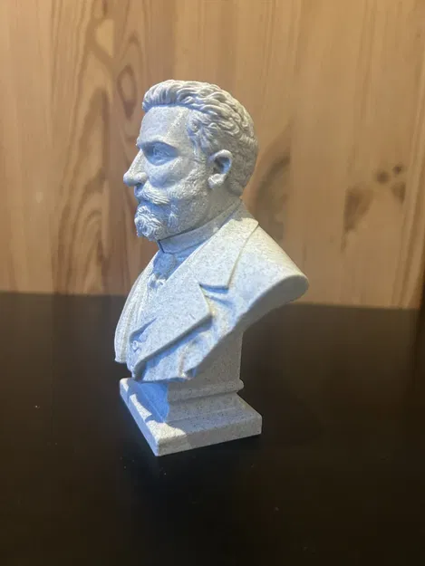 Auguste Marie Joseph Jean Léon Jaurès — Tượng bán thân - Image 3