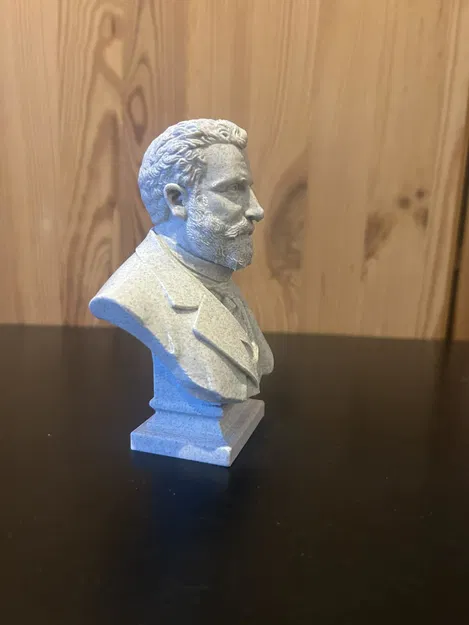 Auguste Marie Joseph Jean Léon Jaurès — Tượng bán thân - Image 5