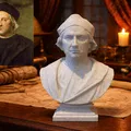 Tượng bán thân Christophe Colomb — Cristoforo Colombo — Cristoffa Combo Bust - Thumbnail 1