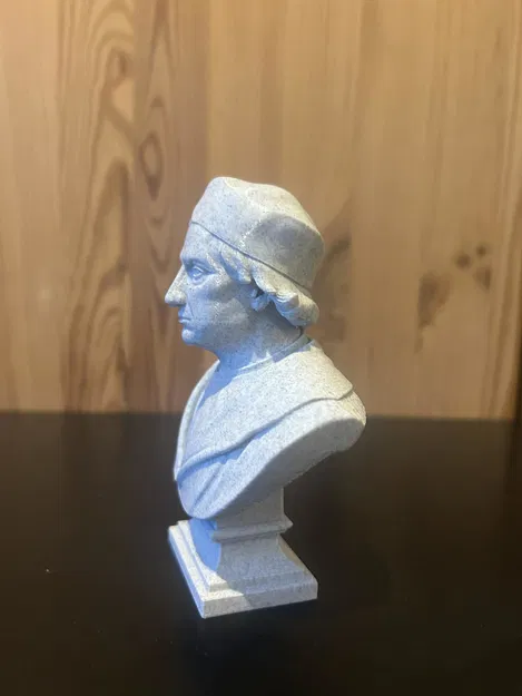 Tượng bán thân Christophe Colomb — Cristoforo Colombo — Cristoffa Combo Bust - Image 3