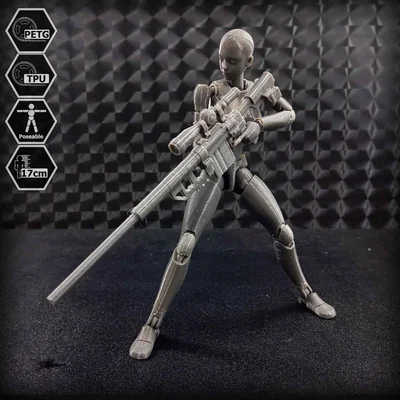 Mô hình E.V.A 02 action figure 1/10 khớp TPU (3D print)