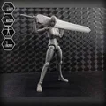 Mô hình E.V.A 02 action figure 1/10 khớp TPU (3D print) - Thumbnail 4