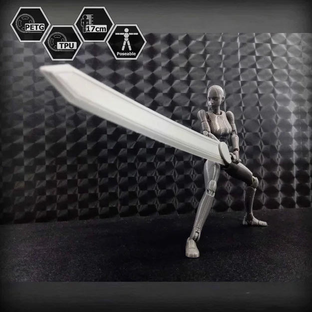 Mô hình E.V.A 02 action figure 1/10 khớp TPU (3D print) - Image 6