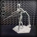 Mô hình E.V.A 02 action figure 1/10 khớp TPU (3D print) - Thumbnail 26