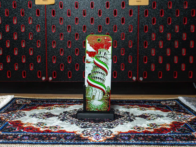 Bookmark Tháp Nghiêng Pisa - Hueforge - Image 2