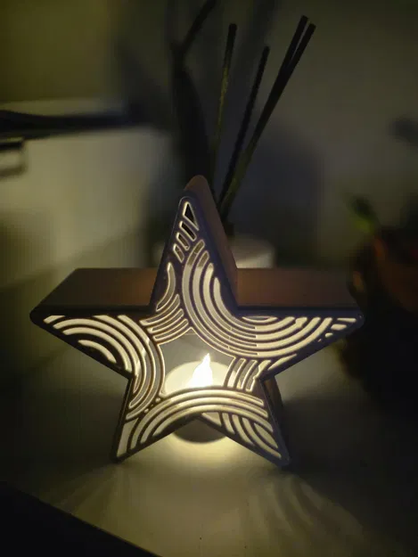 Đèn ngủ “Ngôi sao - Ornament” - Image 2