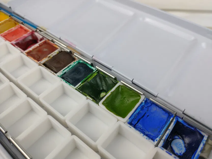 Watercolor Half Pan (Khay màu nước nửa ô) - Image 3