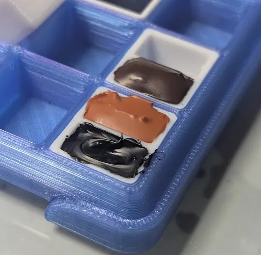 Khay màu Watercolor Half Pan chia đôi (Remix) - Image 1