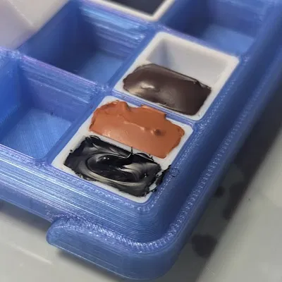 Khay màu Watercolor Half Pan chia đôi (Remix)