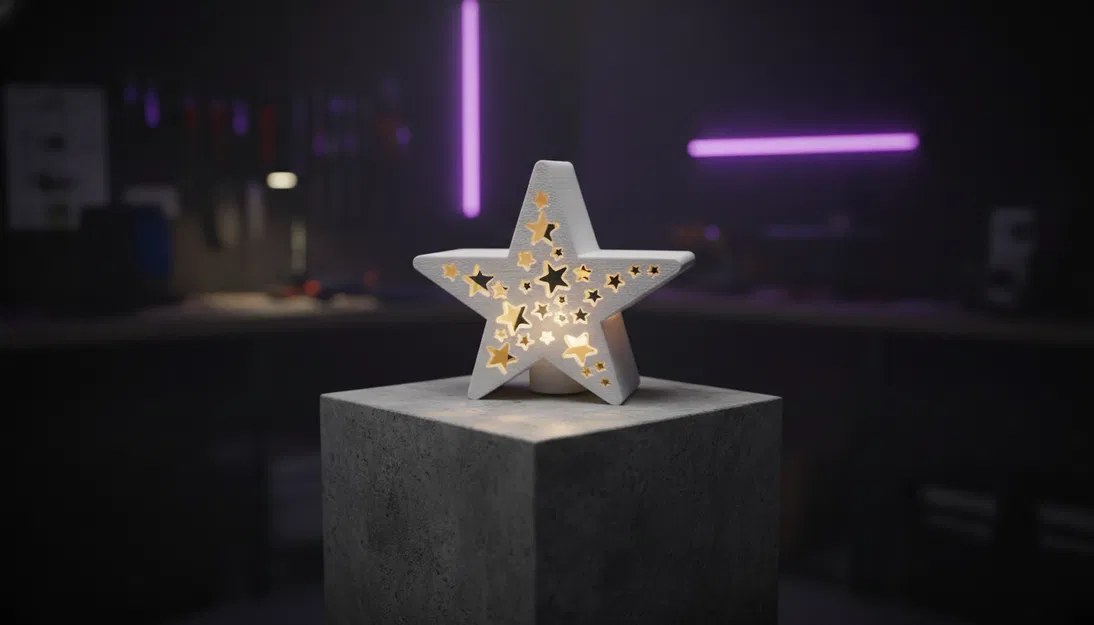 Đèn ngủ "Stars - in Star" - Image 1