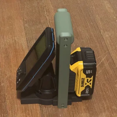 Bộ Giá Đỡ Garmin Striker 4 Cho Câu Cá Trên Băng (Ice Fishing Rig)