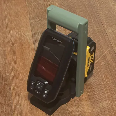 Bộ Giá Đỡ Garmin Striker 4 Cho Câu Cá Trên Băng (Ice Fishing Rig)