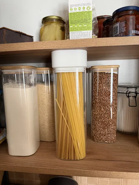 Nắp (cup) phóng to cho hũ đựng đồ bếp | Увеличенная крышка - Image 1