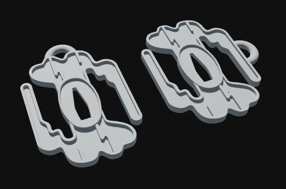 Móc khóa Kagurabachi - Tsuba Kumeyuri - Image 1