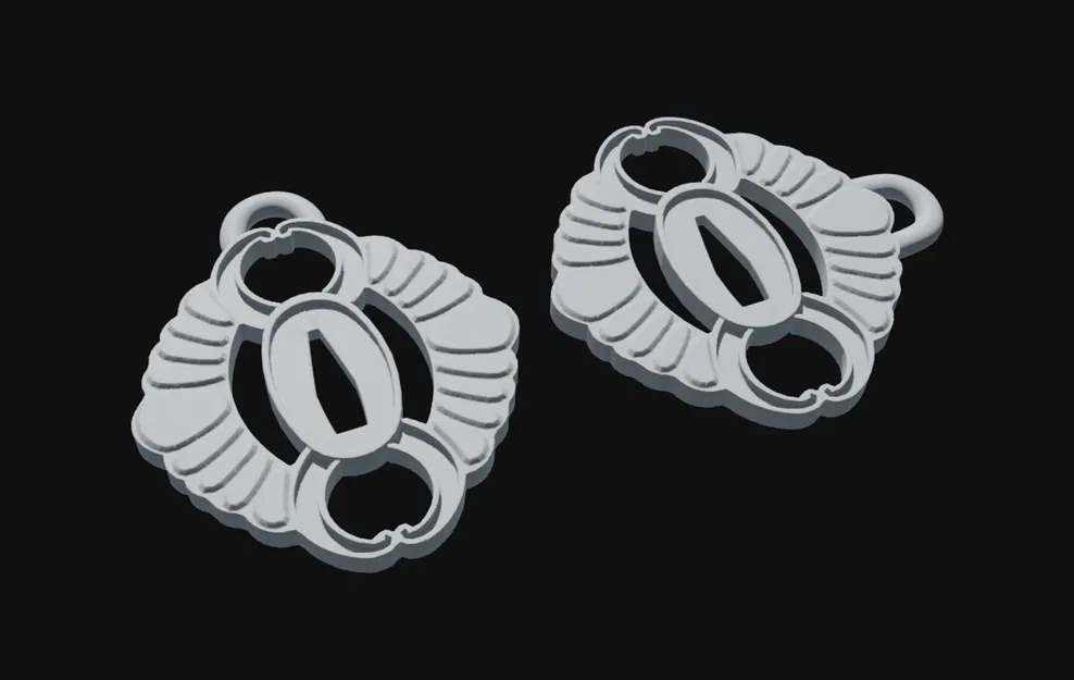 Móc khóa Kagurabachi - Tsuba Magatsumi - Image 1