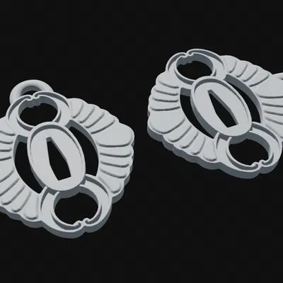 Móc khóa Kagurabachi - Tsuba Magatsumi