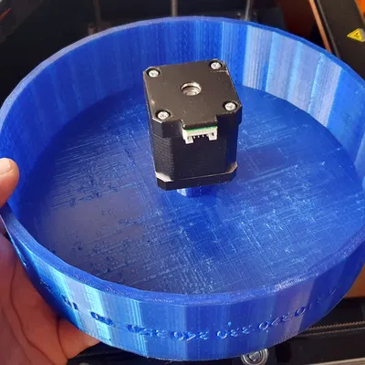 Bệ (podium) chụp ảnh sản phẩm cho motor Nema 17