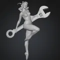 Pin-Up Mechanic - Thumbnail 1