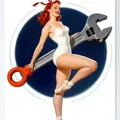 Pin-Up Mechanic - Thumbnail 2