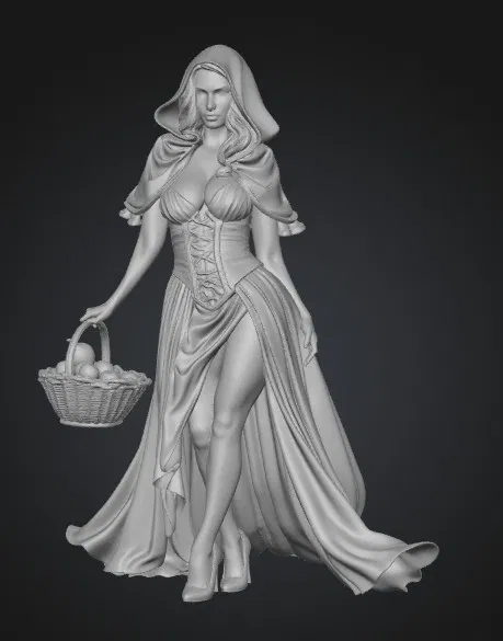 Cô Bé Quàng Khăn Đỏ Trong Khu Rừng (Scarlet Hood in the Woods) - Image 1