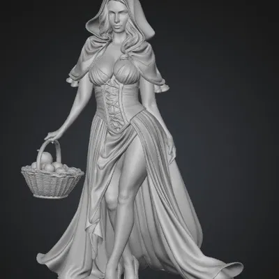 Cô Bé Quàng Khăn Đỏ Trong Khu Rừng (Scarlet Hood in the Woods)