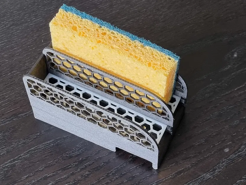 Giá dựng miếng rửa chén (Sponge holder) dạng đứng - Image 1