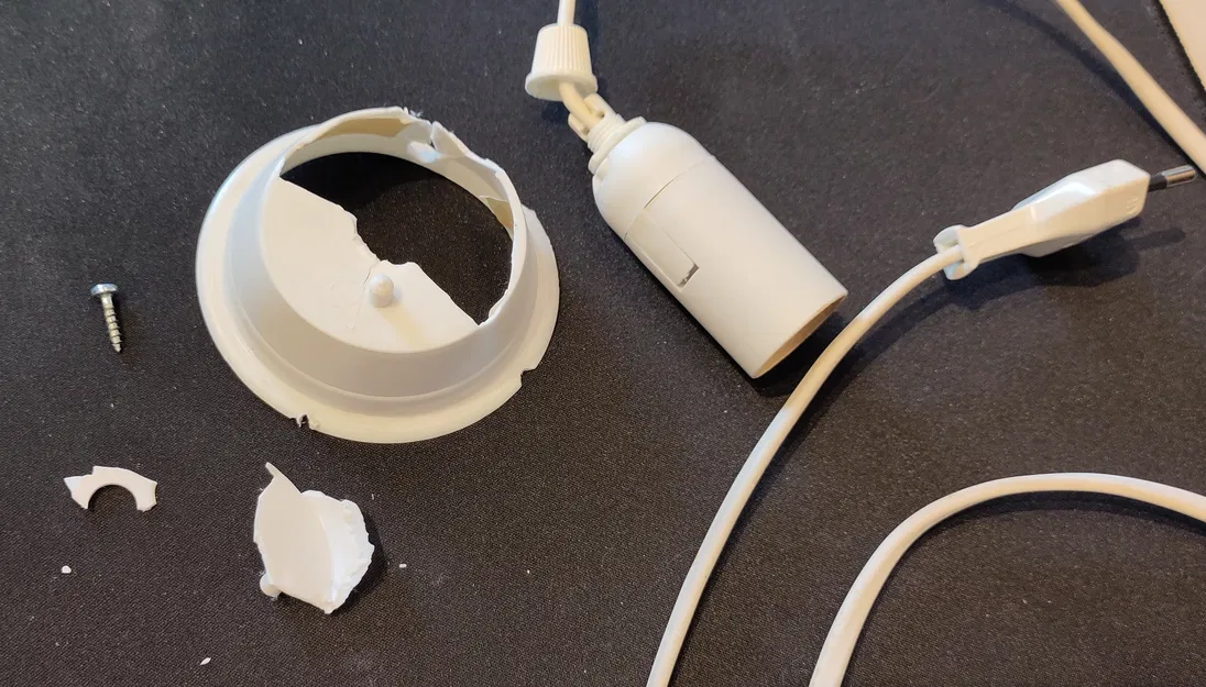 Đui đèn thay thế cho đèn nấm Heico (Heico mushroom lamp holder) - Image 2