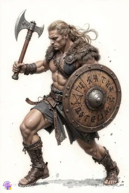 Berserker của Khiên Rune - Image 2