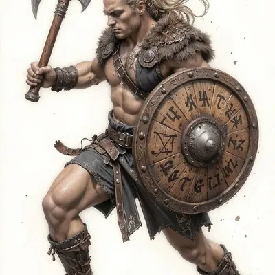 Berserker của Khiên Rune