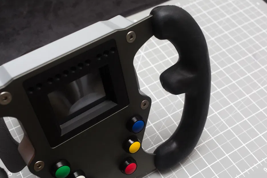 Khuôn tay nắm vô-lăng Formula 4 và bệ dựng khuôn - Image 1