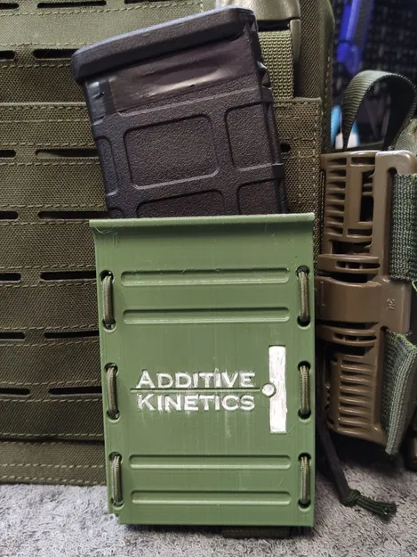Túi đựng băng đạn AR-15 / M4 (AR-15 / M4 mag pouch) - Image 2