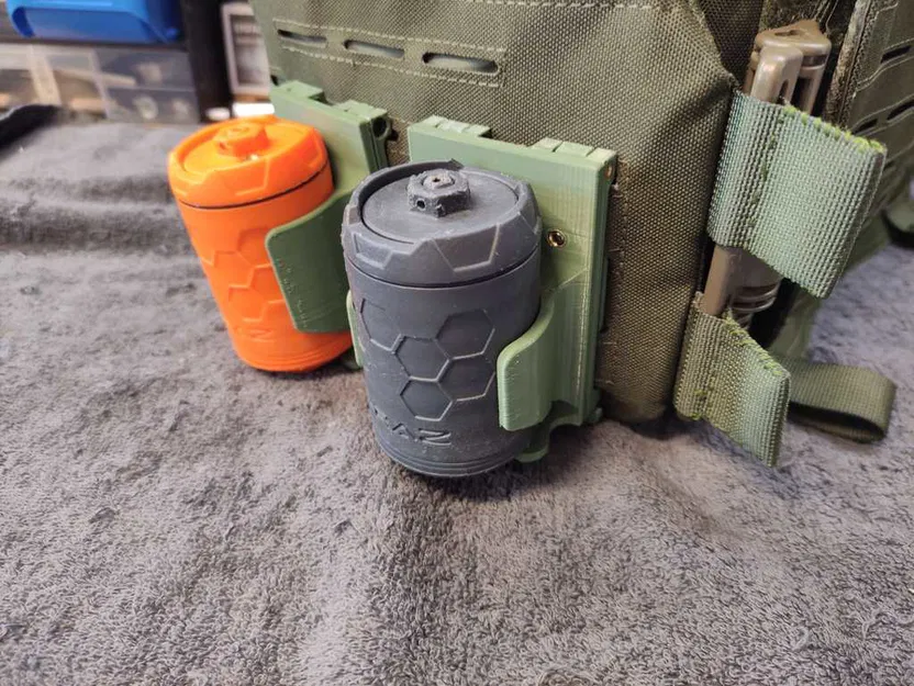 Túi đựng lựu đạn Airsoft (E-RAZ / 50mm) - Image 1